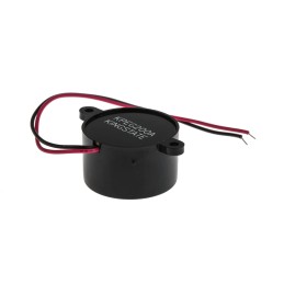 1 pcs - RS PRO 73dB Panel Mount Continuous Internal Piezo Buzzer, 23.8 (Dia.) x 14.5mm, 3V dc Min, 20V dc Max