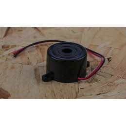 1 pcs - RS PRO 73dB Panel Mount Continuous Internal Piezo Buzzer, 23.8 (Dia.) x 14.5mm, 3V dc Min, 20V dc Max