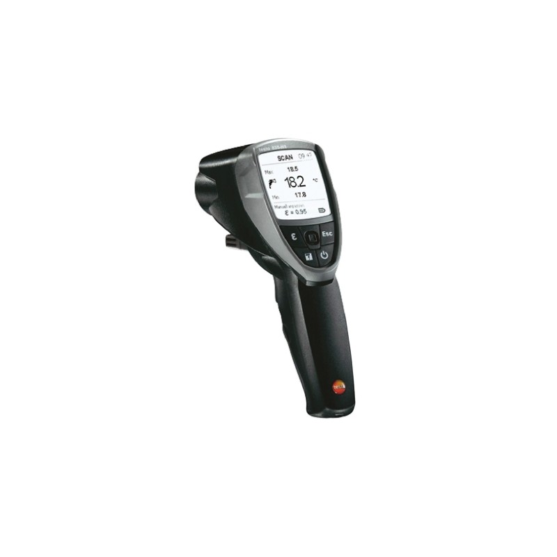 1 pcs - Testo 835-H1 Infrared Thermometer, -30°C Min, ±1 °C, ±1.5 °C, ±2.5 °C Accuracy, °C Measurements
