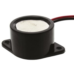 1 pcs - RS PRO 85dB Panel Mount Continuous Internal Piezo Buzzer, 39 x 25.6 x 16mm, 6V dc Min, 14V dc Max