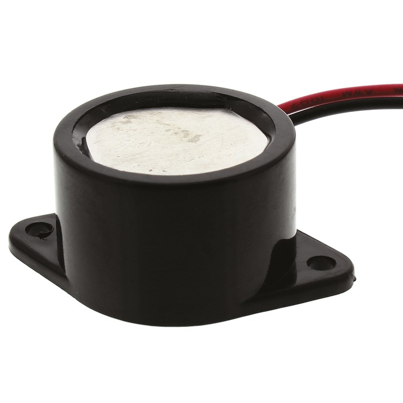 1 pcs - RS PRO 85dB Panel Mount Continuous Internal Piezo Buzzer, 39 x 25.6 x 16mm, 6V dc Min, 14V dc Max