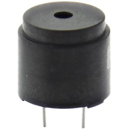 1 pcs - RS PRO 85dB Through Hole Continuous Internal Magnetic Buzzer Component, 16 x 14mm, 8V dc Min, 15V dc Max