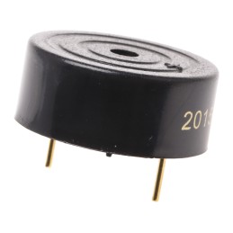 1 pcs - RS PRO 85dB Through Hole Continuous Internal Piezo Buzzer, 23.3 (Dia.) x 10.2mm, 3V dc Min, 20V dc Max