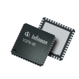 5 pcs - Infineon TLE9845QXXUMA1, 32bit ARM Cortex M0 Microcontroller, TLE984x, 25MHz, 48 kB Flash, 48-Pin VQFN