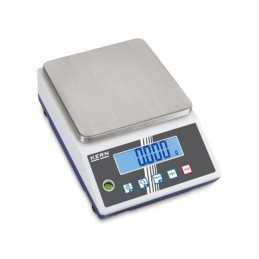 1 pcs - Kern Weighing Scale, 6kg Weight Capacity Type B - North American 3-pin, Type C - European Plug, Type G - British 3-pin