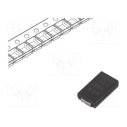 1 pcs x KEMET - A700V337M2R5ATE009 - Capacitor: polymer, low ESR, 330uF, 2.5VDC, V, 2917, ESR: 9mΩ, SMD