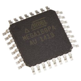 5 pcs - Microchip ATMEGA168PA-AU, 8bit AVR Microcontroller, ATmega, 20MHz, 16 kB Flash, 32-Pin TQFP