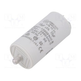 1 pcs x DUCATI ENERGIA - 416109927 - Capacitor: motors, run, 16uF, 425VAC, Ø36x70mm, -25÷85°C, ±5%