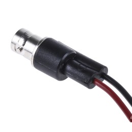 1 pcs - Pomona BNC Test Lead, 500V ac, Black, Red, 150mm Lead Length