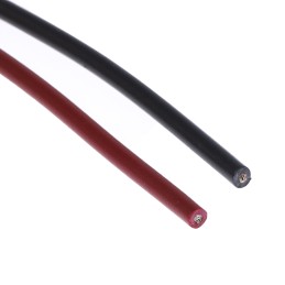 1 pcs - Pomona BNC Test Lead, 500V ac, Black, Red, 150mm Lead Length