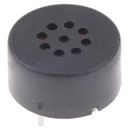 1 pcs - RS PRO 8Ω 0.3W Miniature Speaker 15mm Dia. , 5.8mm Lead Length, 15 (Dia.) x 7.5mm