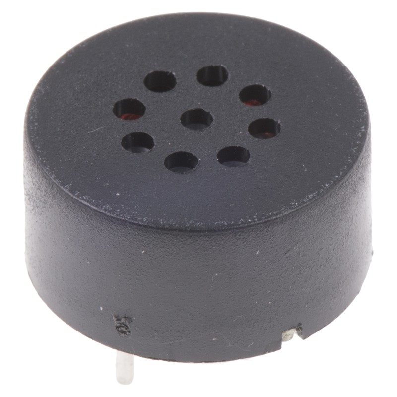1 pcs - RS PRO 8Ω 0.3W Miniature Speaker 15mm Dia. , 5.8mm Lead Length, 15 (Dia.) x 7.5mm
