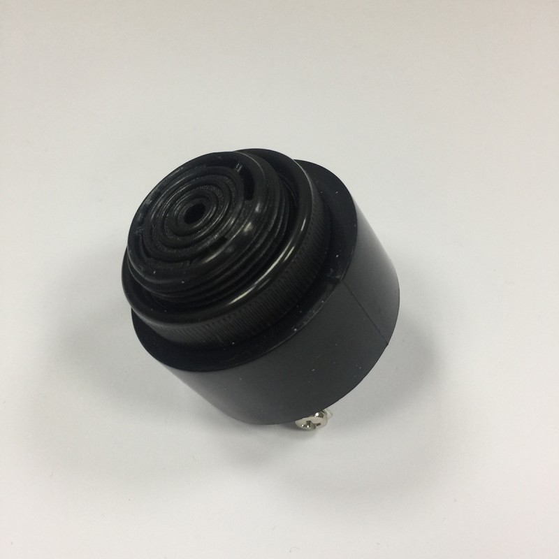 1 pcs - RS PRO 94dB Screw Mount Continuous Piezo Buzzer, 42.5 (Dia.) x H33.0mm, 6V dc Min, 28V ac/dc Max