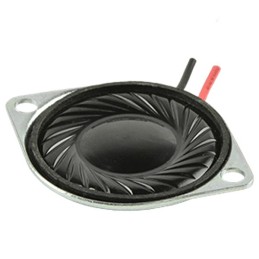 1 pcs - CUI Devices 2W Miniature Speaker, 28mm Lead Length