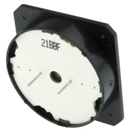 1 pcs - Sonitron Piezoelectric Miniature Speaker, 100dB, 500 - 8000 Hz, 66nF, 5.8mm Lead Length, 33.5 x 33.5 x 9.7mm