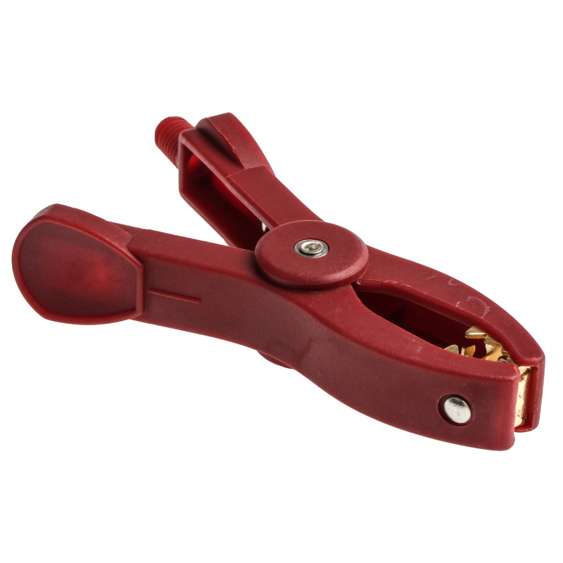 1 pcs - Mueller Electric Red Kelvin Clip, 50A, 25mm Jaw Opening