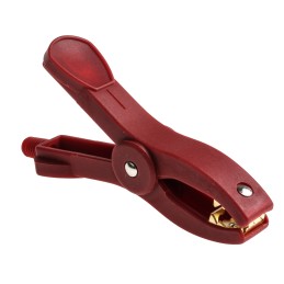 1 pcs - Mueller Electric Red Kelvin Clip, 50A, 25mm Jaw Opening