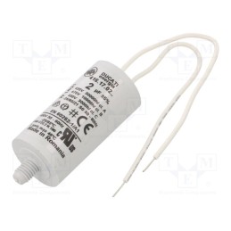 1 pcs x DUCATI ENERGIA - 4161702GA - Capacitor: motors, run, 2uF, 425VAC, Ø28x55mm, -25÷85°C, ±5%