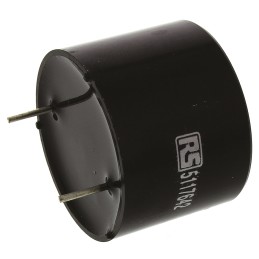 1 pcs - RS PRO 80dB Through Hole Continuous Internal Piezo Buzzer, 24 (Dia.) x 18mm, 3V dc Min, 16V dc Max