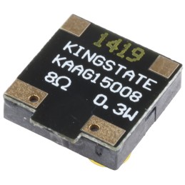 1 pcs - RS PRO 8Ω 0.3W Miniature Speaker 15mm Dia. , 15 x 5mm