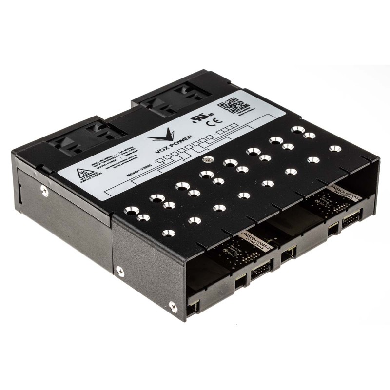 1 pcs - Vox Power Switching Power Supply, NEVO+1200S, 1.5 - 7.5V dc, 1A, 1200W, 8 Output, 120 - 370 V dc, 85