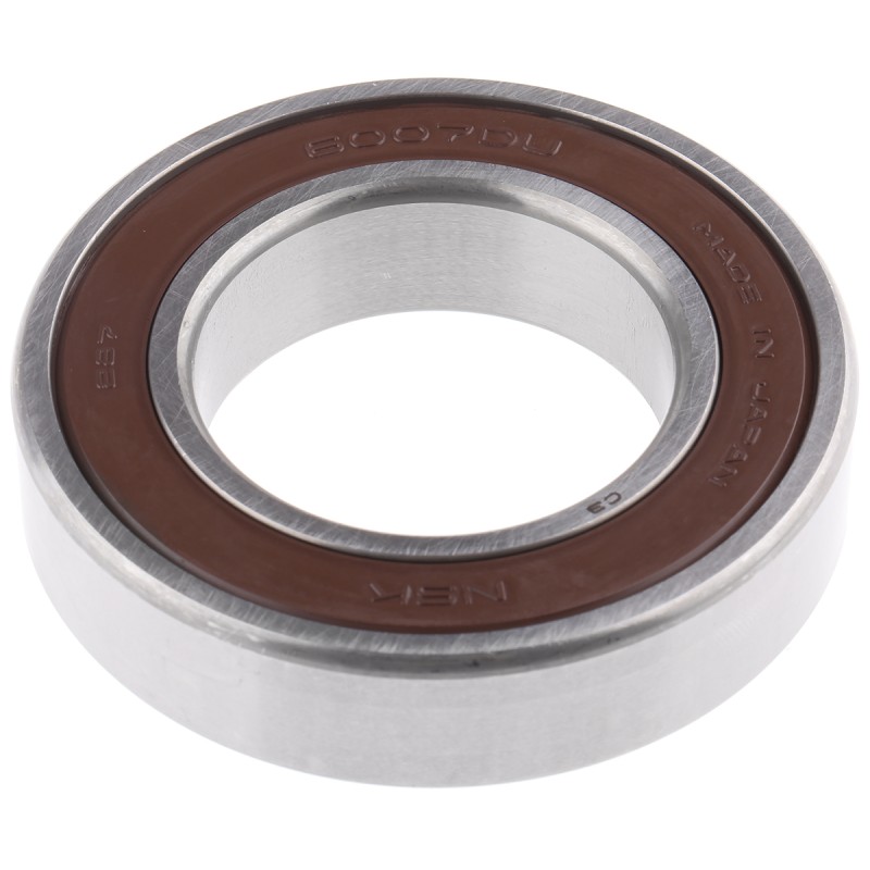 1 pcs - NSK 6007DDUC3 Single Row Deep Groove Ball Bearing- Both Sides Sealed 35mm I.D, 62mm O.D