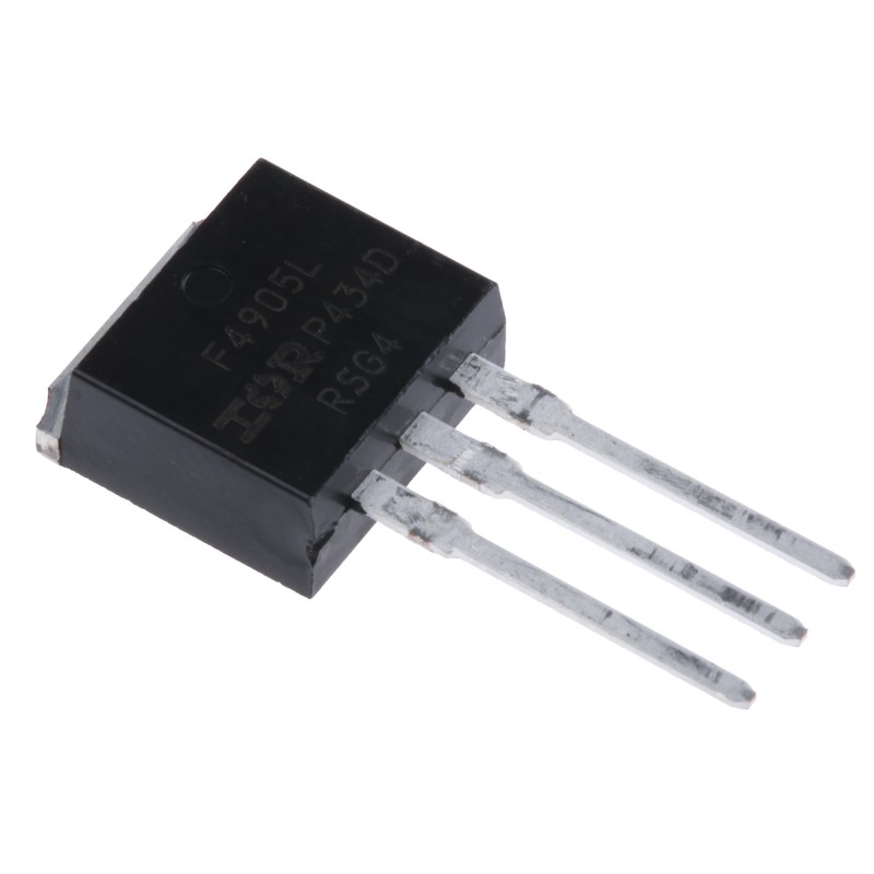 5 pcs - P-Channel MOSFET, 74 A, 55 V, 3-Pin I2PAK Infineon IRF4905LPBF