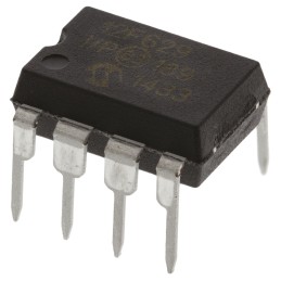 5 pcs - Microchip PIC12F629-I/P, 8bit PIC Microcontroller, PIC12F, 20MHz, 128 B, 1024 x 14 words Flash, 8-Pin PDIP