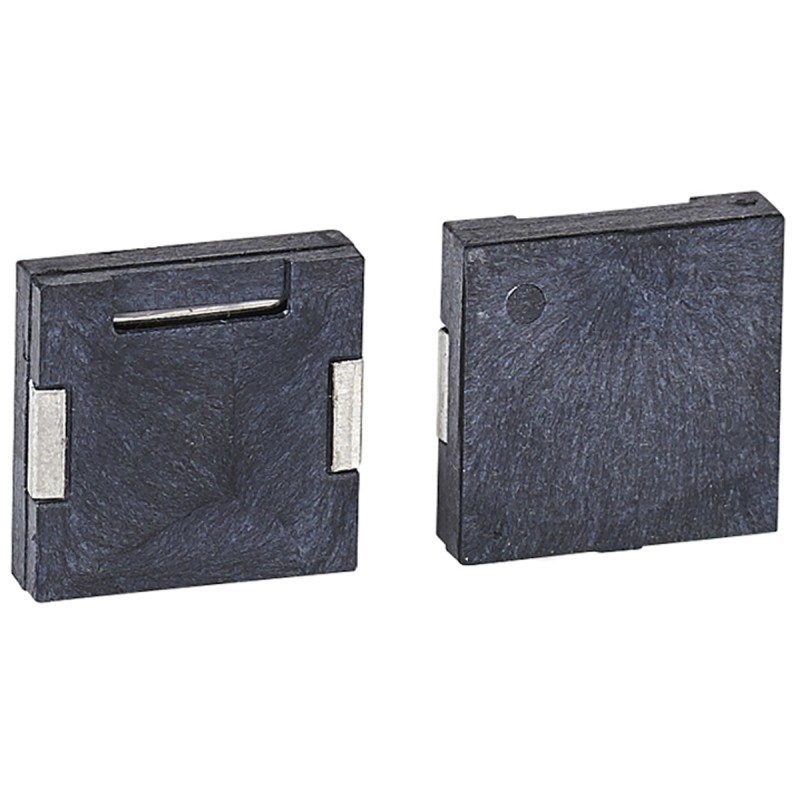 1 pcs - RS PRO 75dB SMD External Magnetic Buzzer Component, 12 x 12.2 x 3mm, 1V ac Min, 25V ac Max