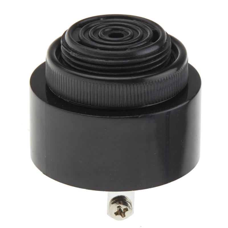 1 pcs - RS PRO 80dB Panel Mount Fast Pulse Internal Piezo Buzzer, 42.5 (Dia.) x 33mm, 6V dc Min, 28V dc Max