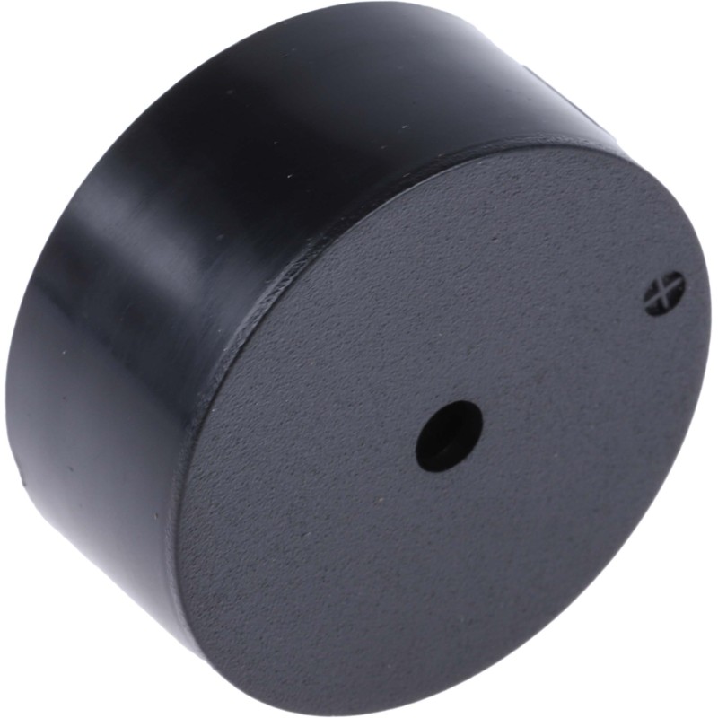 1 pcs - RS PRO 100dB Through Hole Continuous Internal Piezo Buzzer, 31.25 (Dia.) x 14mm, 5V dc Min, 15V dc Max