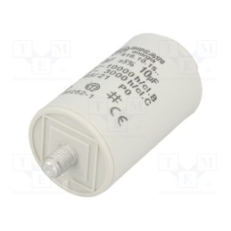 1 pcs x DUCATI ENERGIA - 416101527 - Capacitor: motors, run, 10uF, 425VAC, Ø36x58mm, -25÷85°C, ±5%