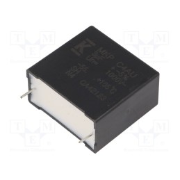 1 pcs x KEMET - C4AUNBU4300M18J - Capacitor: polypropylene, DC-Link, 3uF, ESR: 12.6mΩ, THT, ±5%, 8.4A