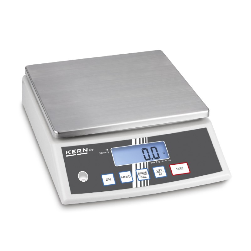 1 pcs - Kern Weighing Scale, 30kg Weight Capacity Type C - European Plug