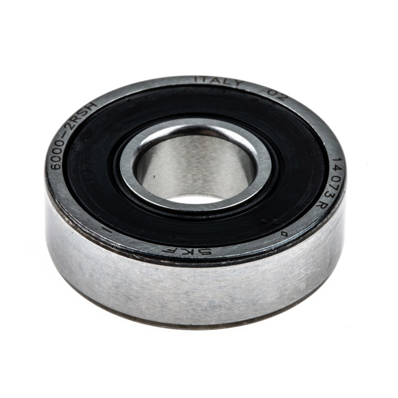 1 pcs - SKF 6000-2RSH Single Row Deep Groove Ball Bearing- Both Sides Sealed 10mm I.D, 26mm O.D