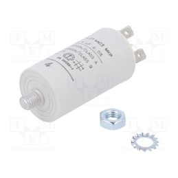 1 pcs x KEMET - C274AC34400AA0J - Capacitor: motors, run, 4uF, 470VAC, Ø30x56.5mm, -25÷85°C, ±5%