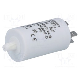 1 pcs x DUCATI ENERGIA - 416101364 - Capacitor: motors, run, 8uF, 425VAC, Ø32x55mm, -25÷85°C, ±5%