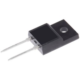 5 pcs - ROHM 650V 6A, SiC Schottky Diode, 2 + Tab-Pin TO-220FM SCS206AMC