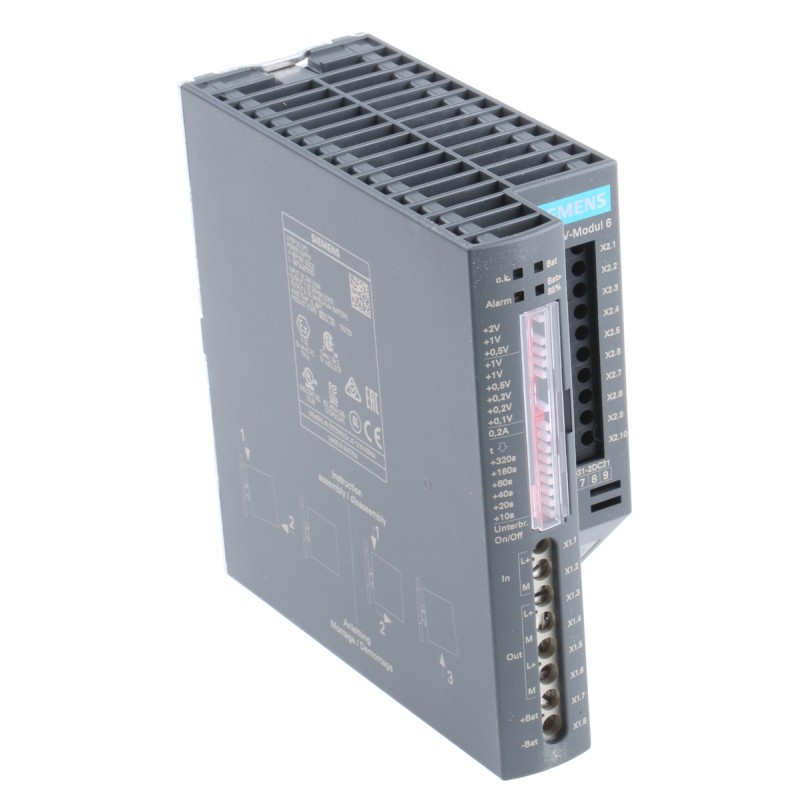 1 pcs - Siemens 22 - 29V dc Input DIN Rail Uninterruptible Power Supply, SITOP DC