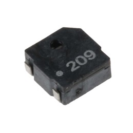 5 pcs - RS PRO 75dB SMD External Magnetic Buzzer Component, 5 x 5 x 1.9mm, 2V Min, 4V Max