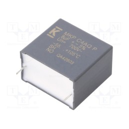 1 pcs x KEMET - C4AQJBU4800P11J - Capacitor: polypropylene, DC-Link, 8uF, ESR: 8mΩ, THT, ±5%, 11.2A