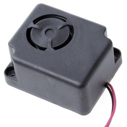 1 pcs - RS PRO 102dB SMD Siren Internal Electronic Sounder, 47 x 39 x 22.8mm, 6V dc Min, 14V dc Max