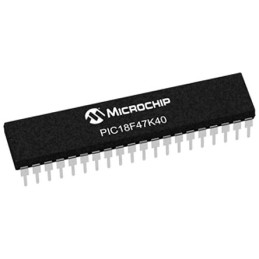 5 pcs - Microchip PIC18F47K40-I/P, 8bit PIC Microcontroller, PIC18F, 64MHz, 128 kB Flash, 40-Pin DIP