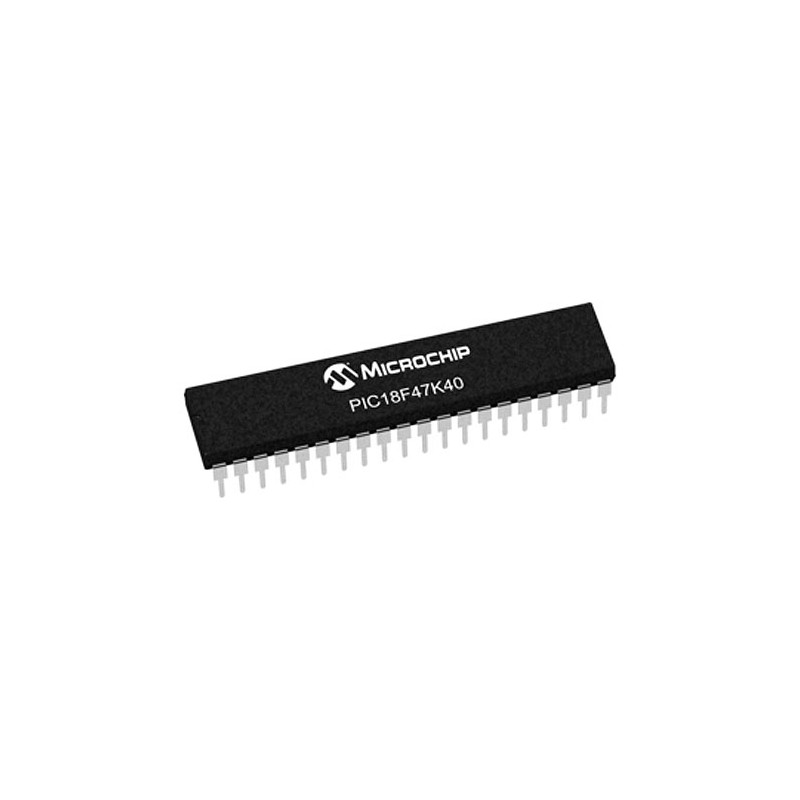 5 pcs - Microchip PIC18F47K40-I/P, 8bit PIC Microcontroller, PIC18F, 64MHz, 128 kB Flash, 40-Pin DIP