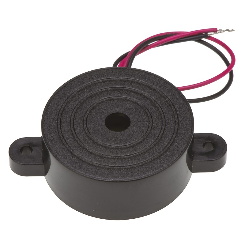 1 pcs - RS PRO 92dB Panel Mount Continuous Internal Buzzer, 14.8 (Dia.) x 16mm, 3V dc Min, 20V dc Max