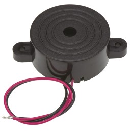 1 pcs - RS PRO 92dB Panel Mount Continuous Internal Buzzer, 14.8 (Dia.) x 16mm, 3V dc Min, 20V dc Max