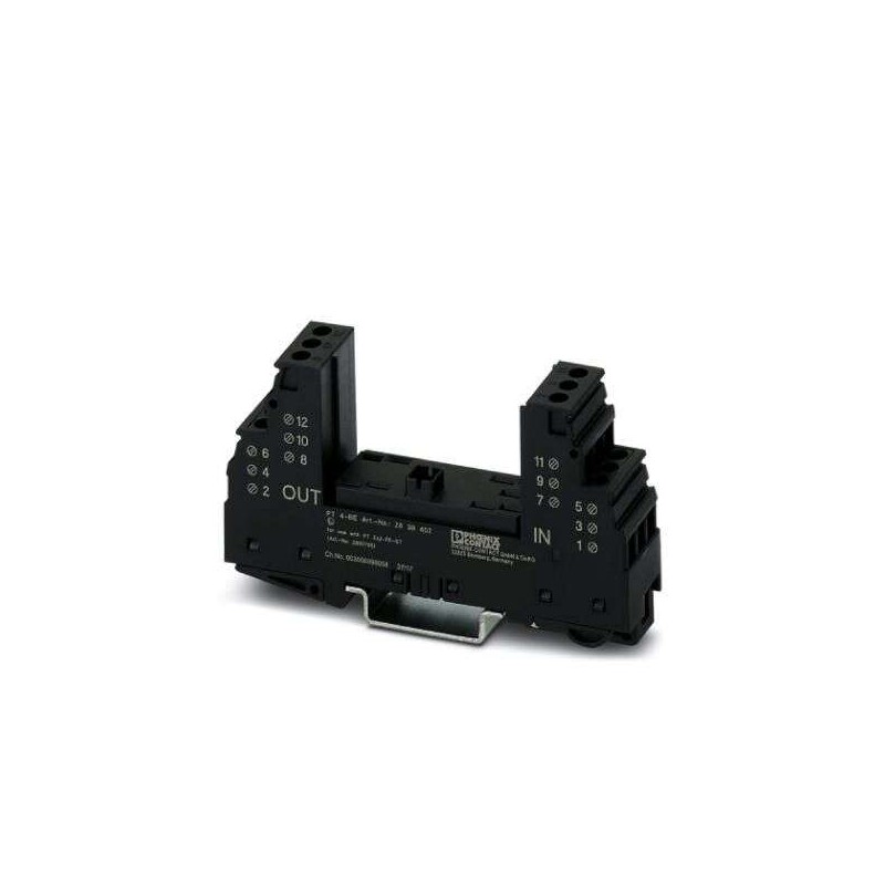 10 pcs - Phoenix Contact, PT 4-BE Surge Protector 120 V ac Maximum Voltage Rating Surge Protector