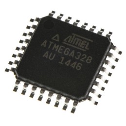 5 pcs - Microchip ATMEGA328-AU, 8bit AVR Microcontroller, ATmega, 20MHz, 32 kB Flash, 32-Pin TQFP