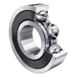 1 pcs - FAG 6305-C-2HRS Single Row Deep Groove Ball Bearing- Both Sides Sealed 25mm I.D, 62mm O.D