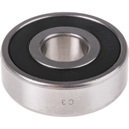 1 pcs - RS PRO 6302-2RS/C3 Single Row Deep Groove Ball Bearing- Both Sides Sealed 15mm I.D, 42mm O.D